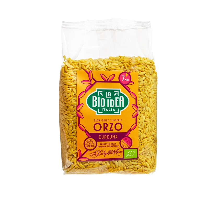 6pack Orzo turmeric black pepper 400g - La Bio Idea