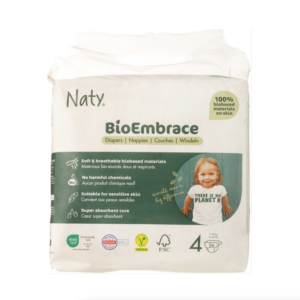 6pack BioEmbrace luiers 4 (7-18 kg) Naty 6x26 st